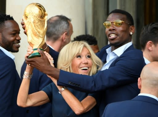 France's World Cup winners given golden reception as they return to  Clairefontaine