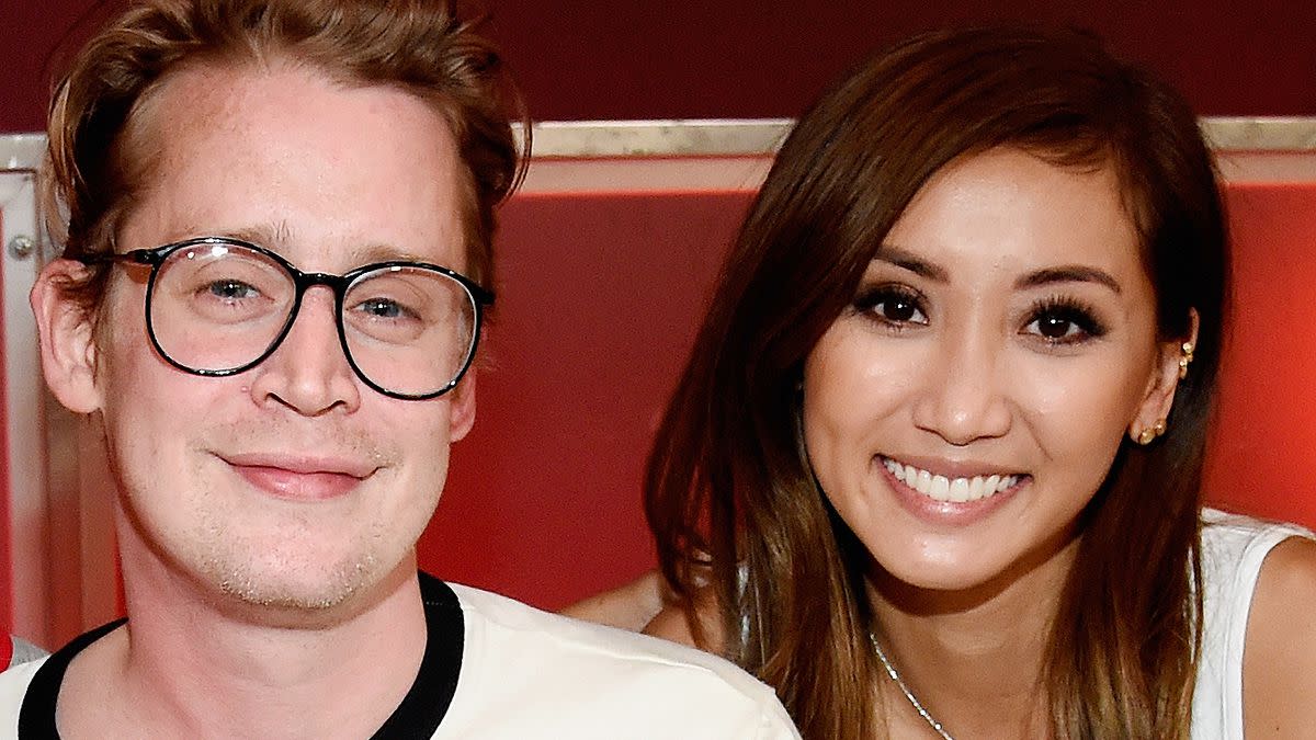 Macaulay Culkin, and Brenda Song attend the sixth biennial Stand Up To Cancer (SU2C) telecast at the Barkar Hangar on Friday, September 7, 2018