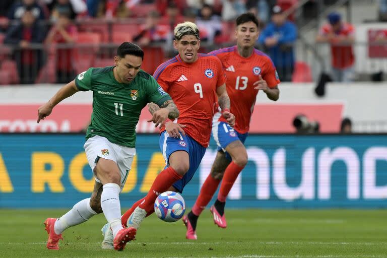 El equipo de Ricardo Gareca viene de caer por 2 a 1 ante Bolivia en la última fecha de Eliminatorias (Photo by Rodrigo ARANGUA / AFP)