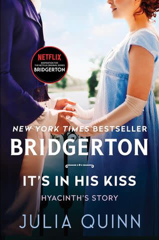 <p>Julia Quinn / Avon</p> "It's In His Kiss" book cover