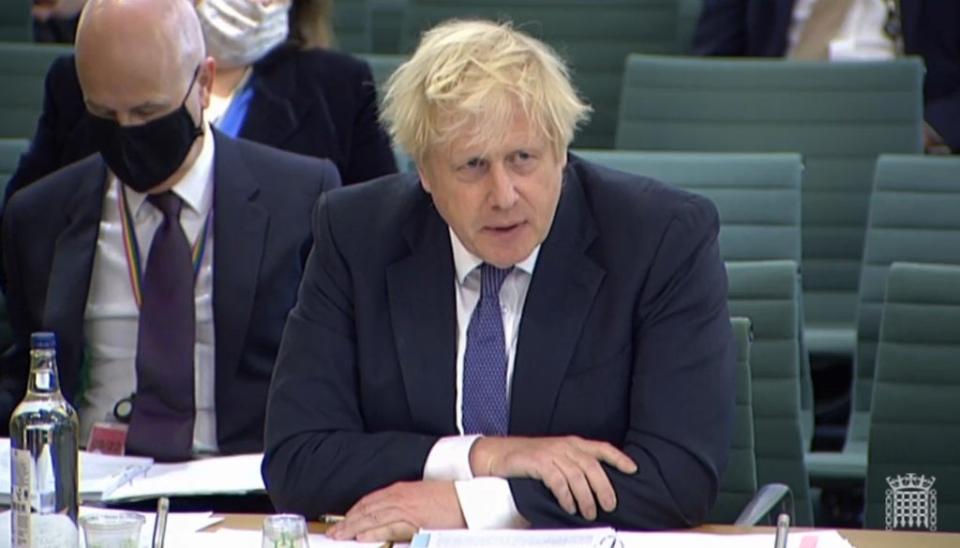 Boris Johnson (House of Commons/PA) (PA Wire)