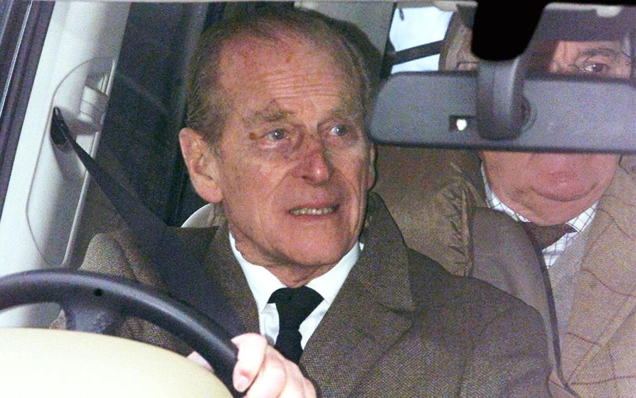 The Duke of Edinburgh has given up his licence - PA