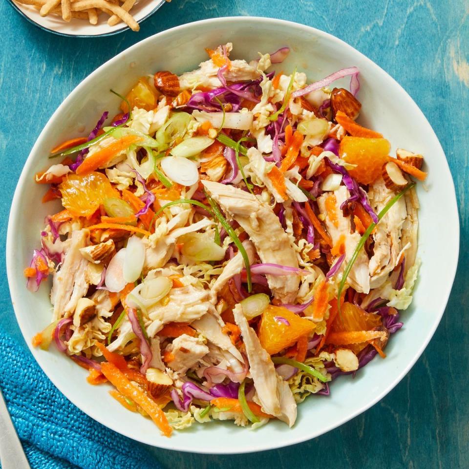 9) Crunchy Turkey Salad