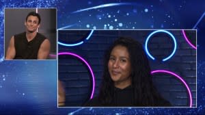 Big Brother 23 Brent Reacts His Blindside Hannah Goodbye Message Brent Champagne and Hannah Chaddha