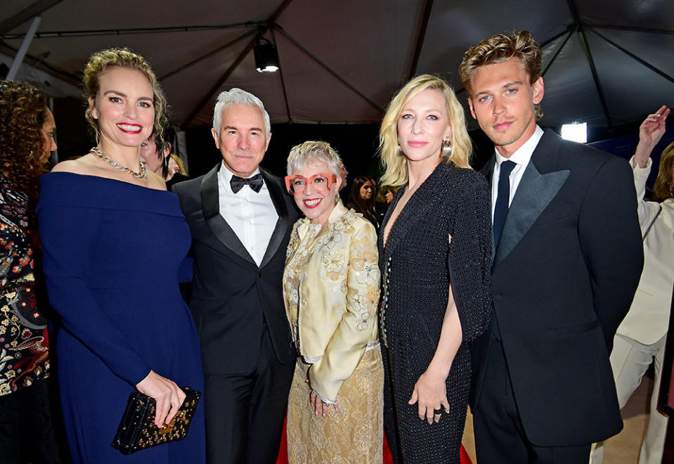 Nina Hoss, Baz Luhrmann, Catherine Martin, Cate Blanchett, and Austin Butler