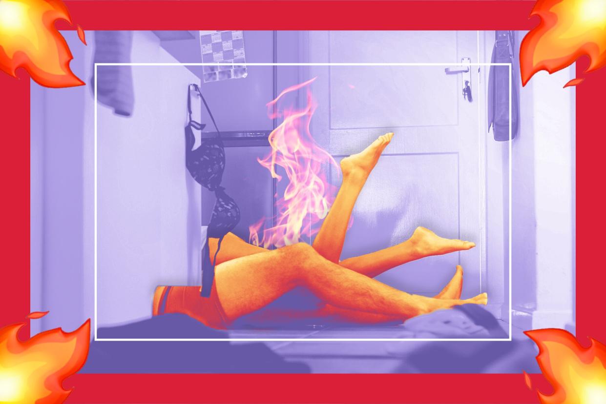Why It's So Hot to Have Sex On the Floor — and How to Make It Incredible , Shot of an unidentifiable young couple making love on the kitchen floor