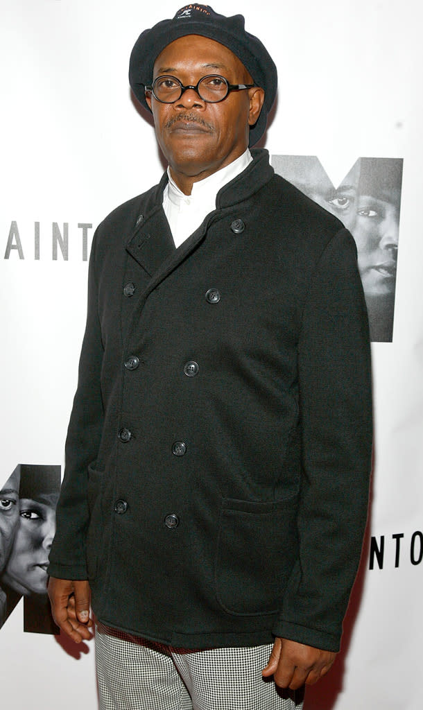 SamuelL Jackson The Mountaintop Broadway Opening Night After Party