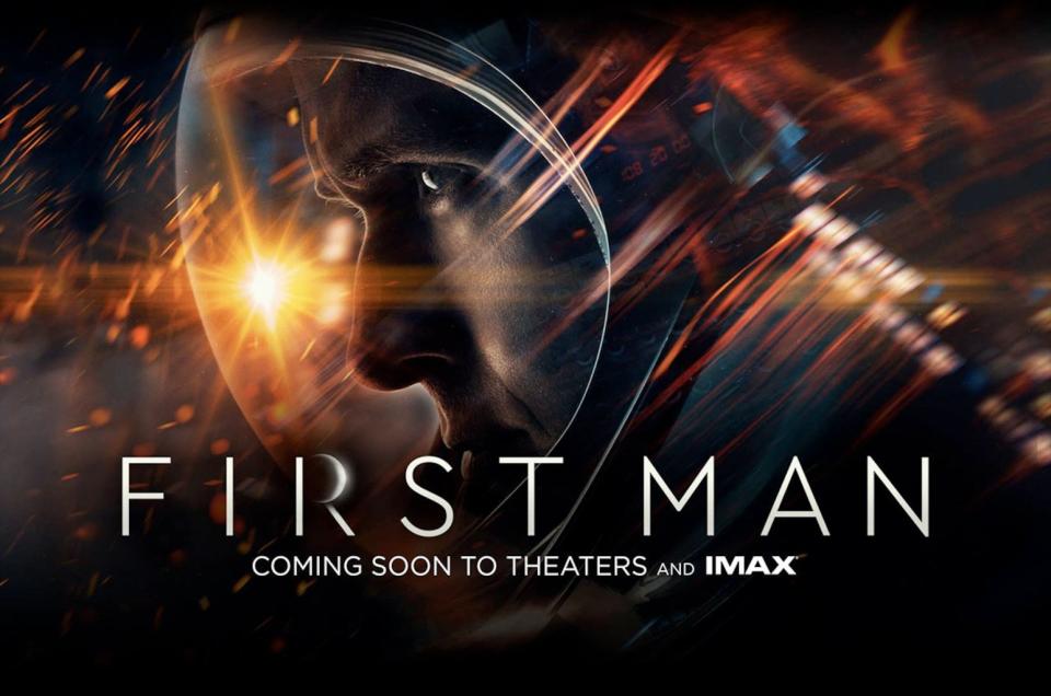 Universal Pictures’ “First Man,” directed by Damien Chazelle, stars Ryan Gosling as astronaut Neil Armstrong. <cite>Universal Pictures</cite>