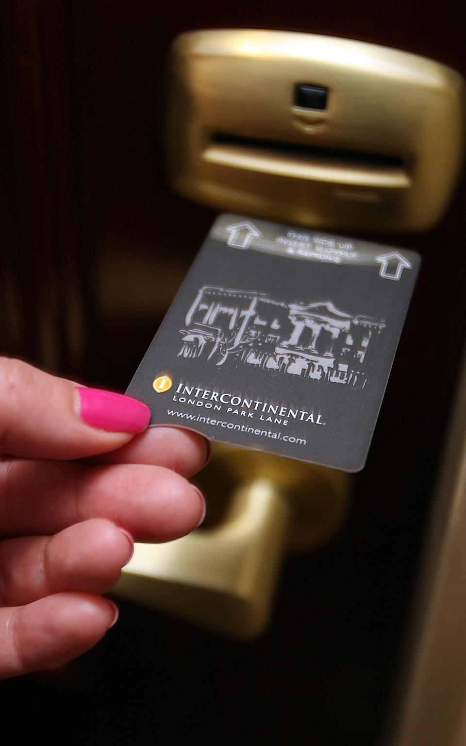 hotel key  - Credit: Intercontinental hotels  