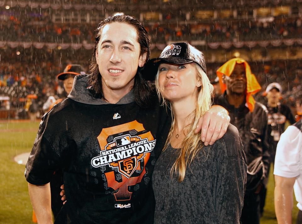 Tim Lincecum and Cristin Coleman