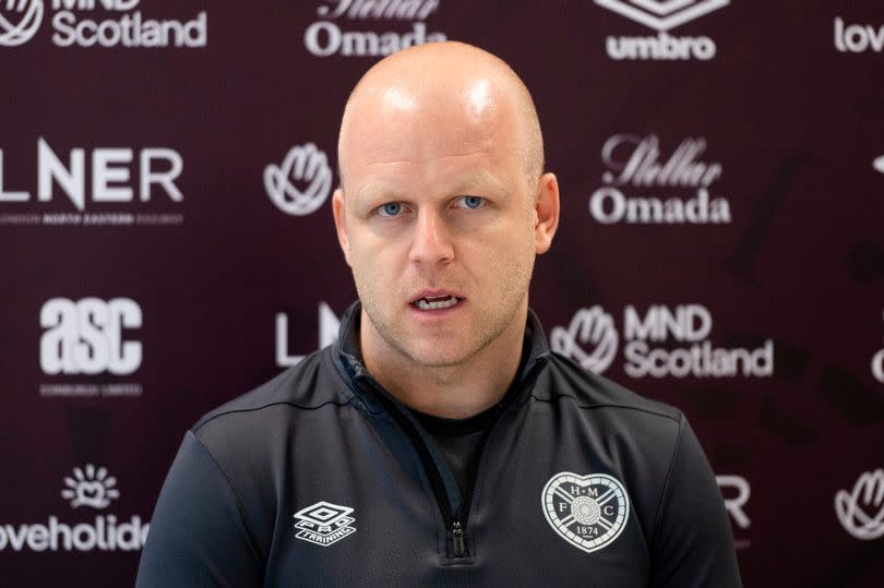 Hearts boss Steven Naismith