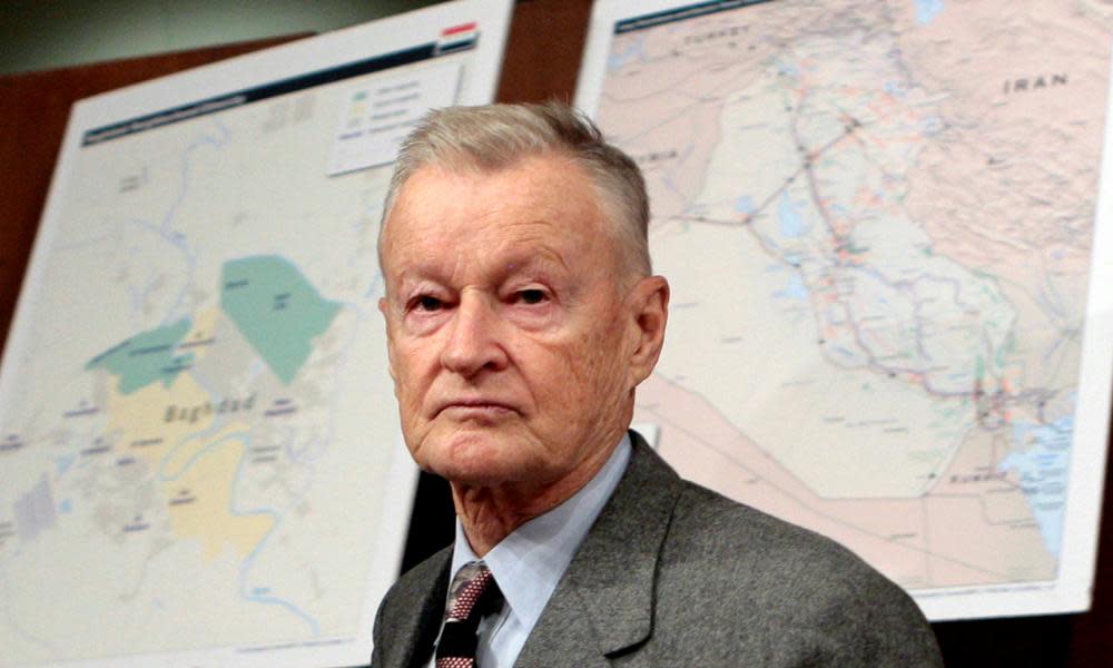 Zbigniew Brzezinski in 2007. He warned that the US was destined to be not only the first but also the ‘last truly global superpower’.