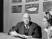 <p>Robert Edward Ringling in New York on April 15, 1943. He is senior vice president of Ringling Bros. and Barnum and Bailey Circus. (AP Photo/Bob Wands) </p>