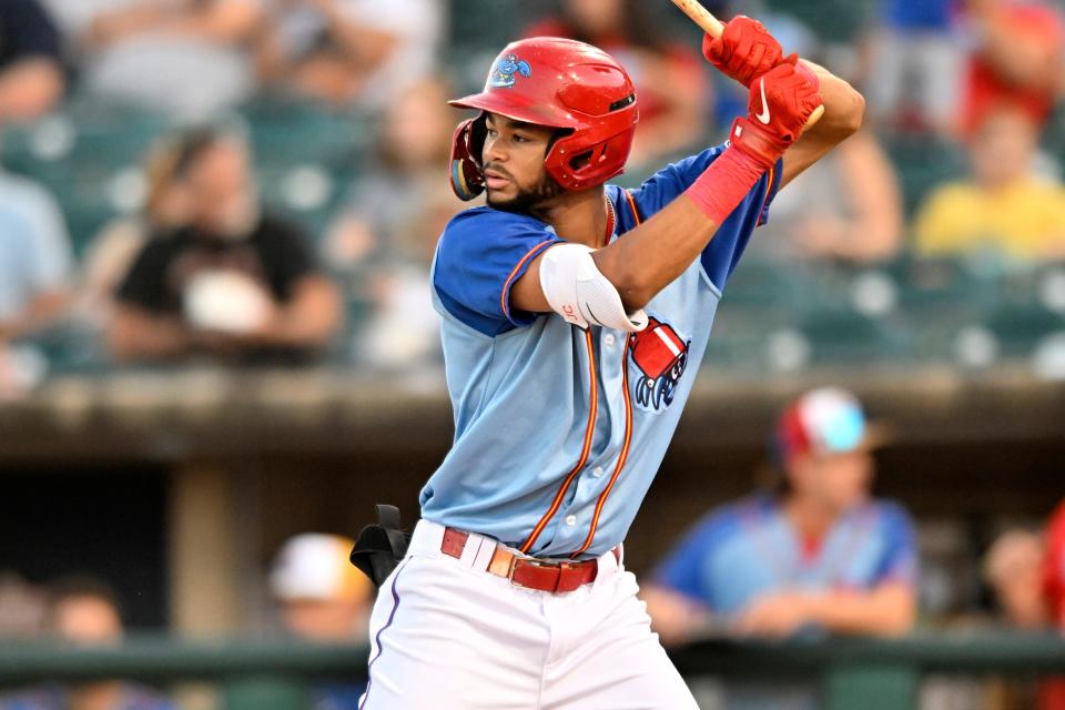 2022 Phillies first-round pick Justin Crawford has been rapidly ascending through the minors and finished strong for the BlueClaws last season.