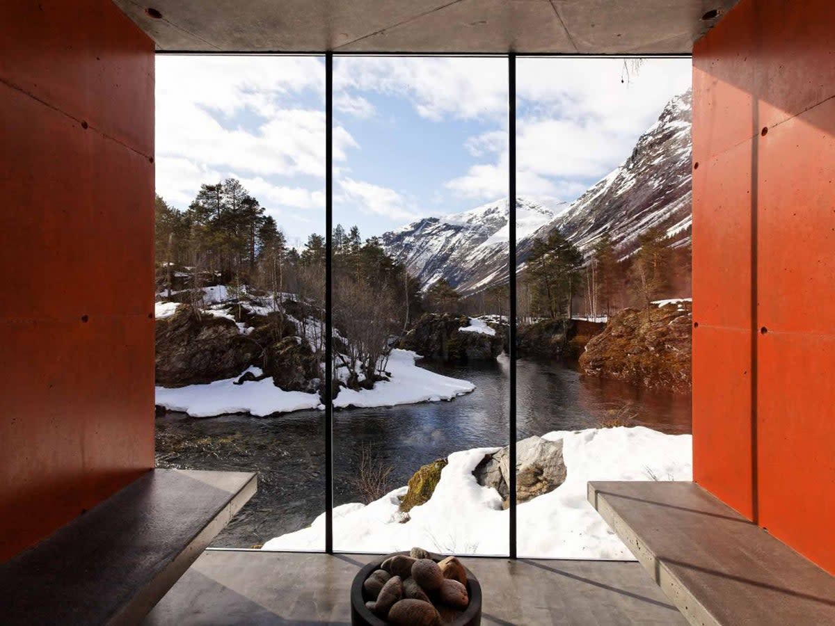 As well as Succession, sci-fi drama Ex Machina was also shot at the Juvet Landscape Hotel