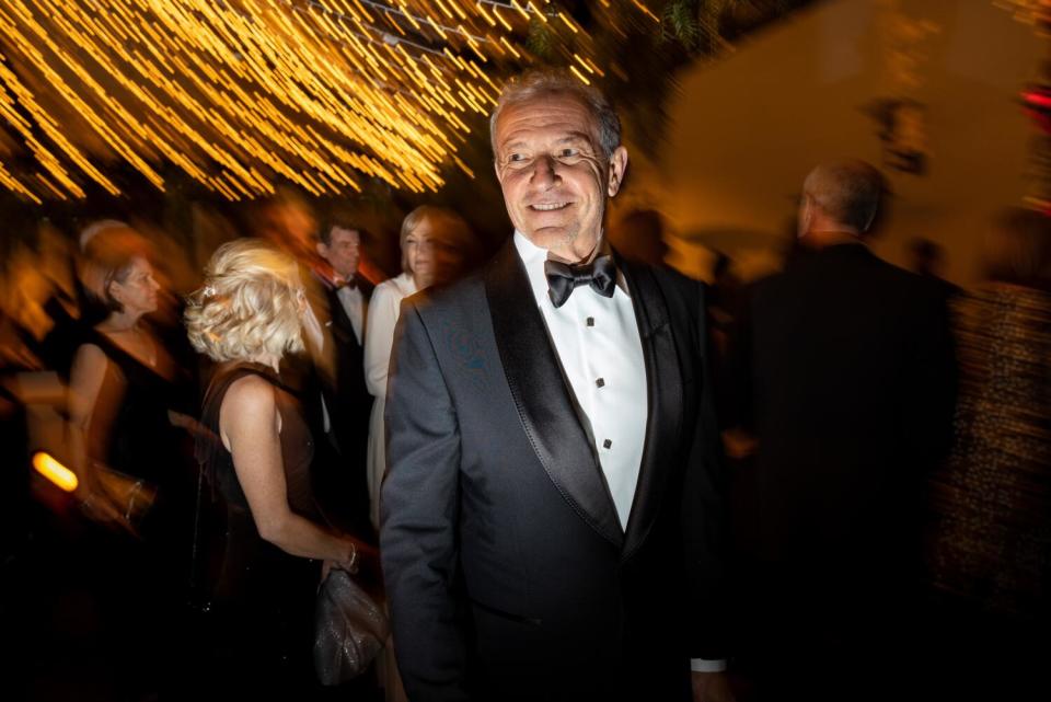 Disney CEO Bob Iger arrives at the Governors Ball in 2023.