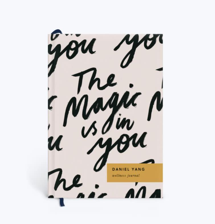 Find this <a href="https://fave.co/3lYYHzj" target="_blank" rel="noopener noreferrer">The Magic Is In You Wellness Journal for $33</a> at Papier.