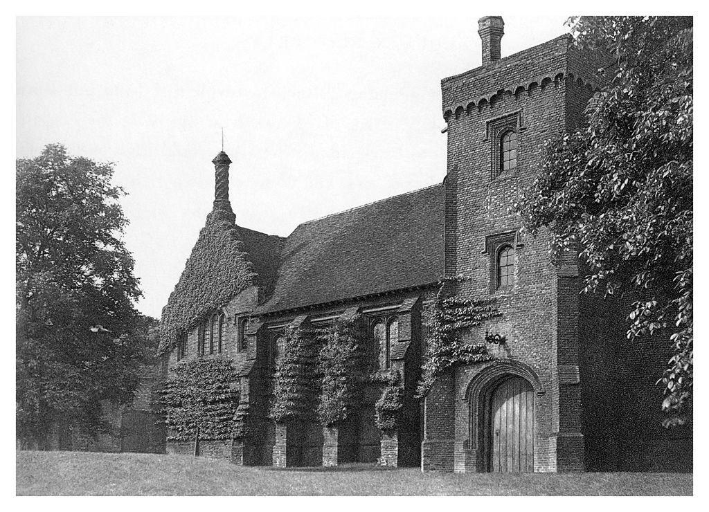 old hatfield house, herfordshire, 1896 the great hall, the surviving wing of the royal palace of hatfield built in 1485 where elizabeth i spent some of her childhood photo by the print collectorprint collectorgetty images