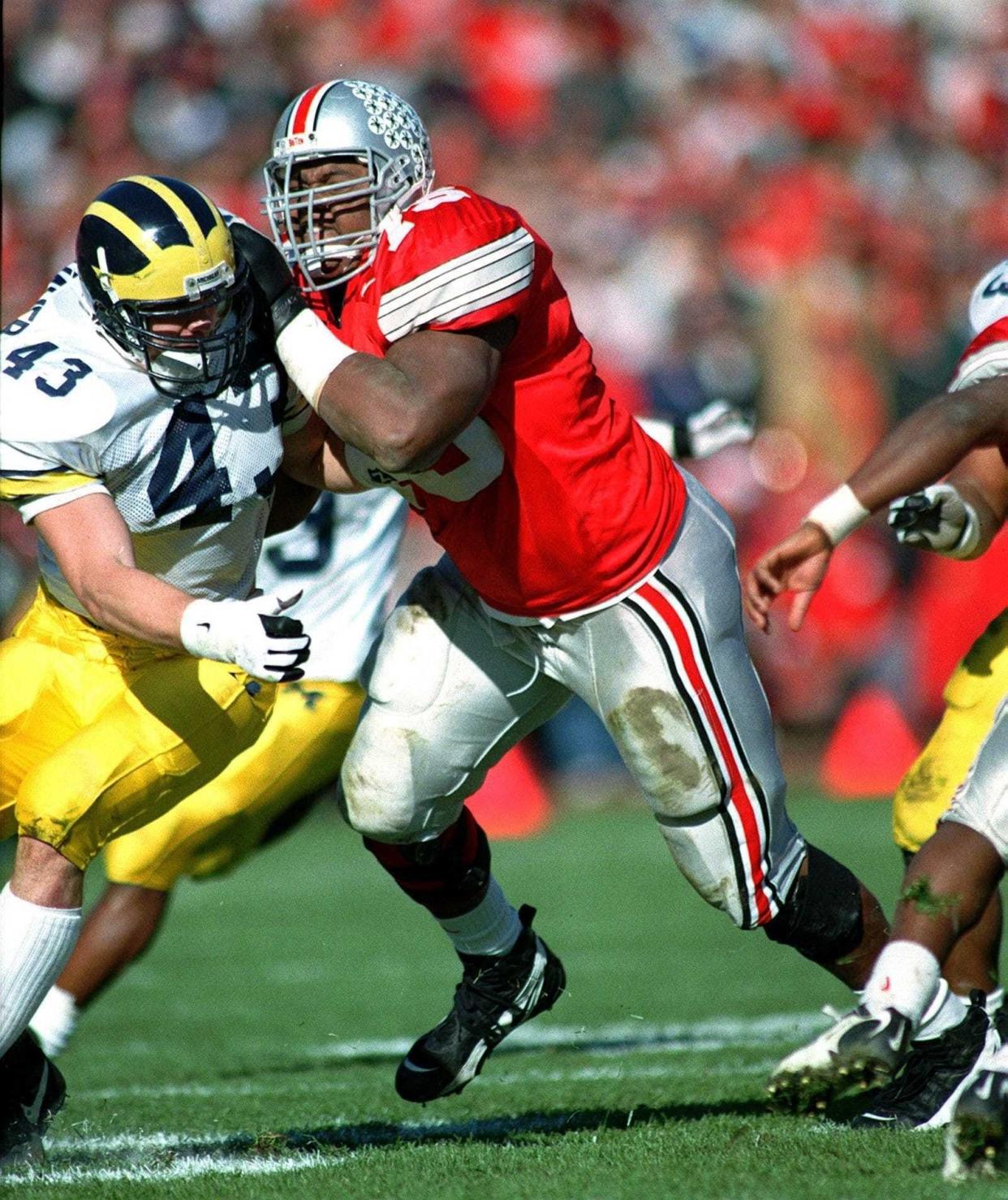 A picture of unanimity: Offensive tackle Orlando Pace was one of 11 unanimous choices among a panel of longtime observers picking the best Buckeyes of all time, by position.