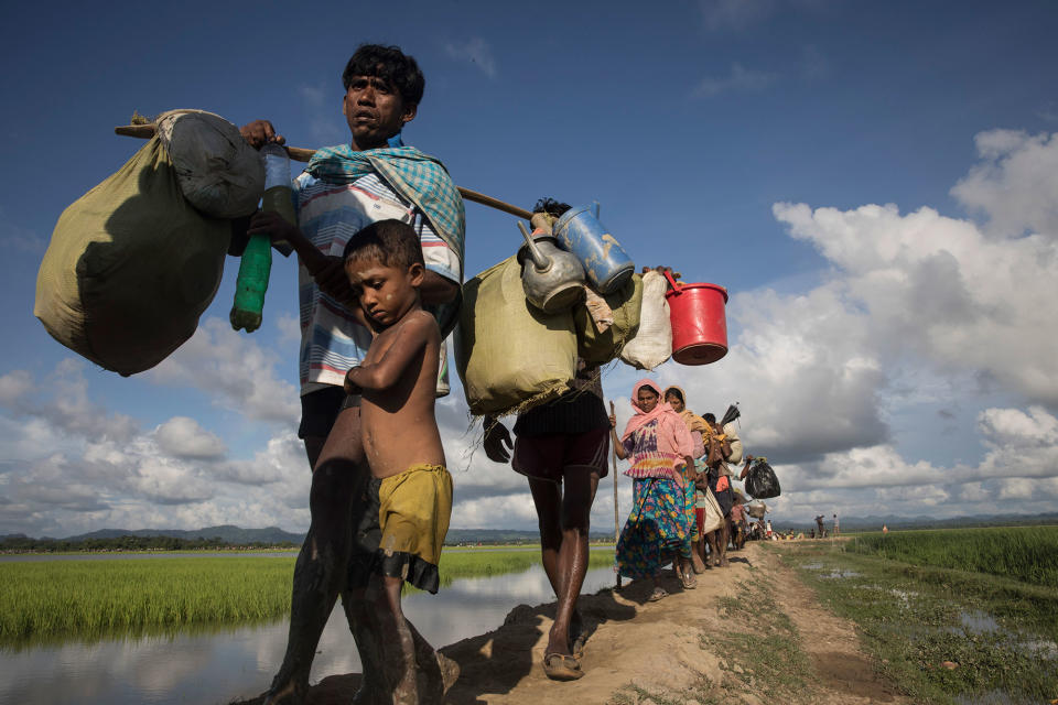 Escaping ethnic cleansing, the Rohingya of Myanmar flee to Bangladesh