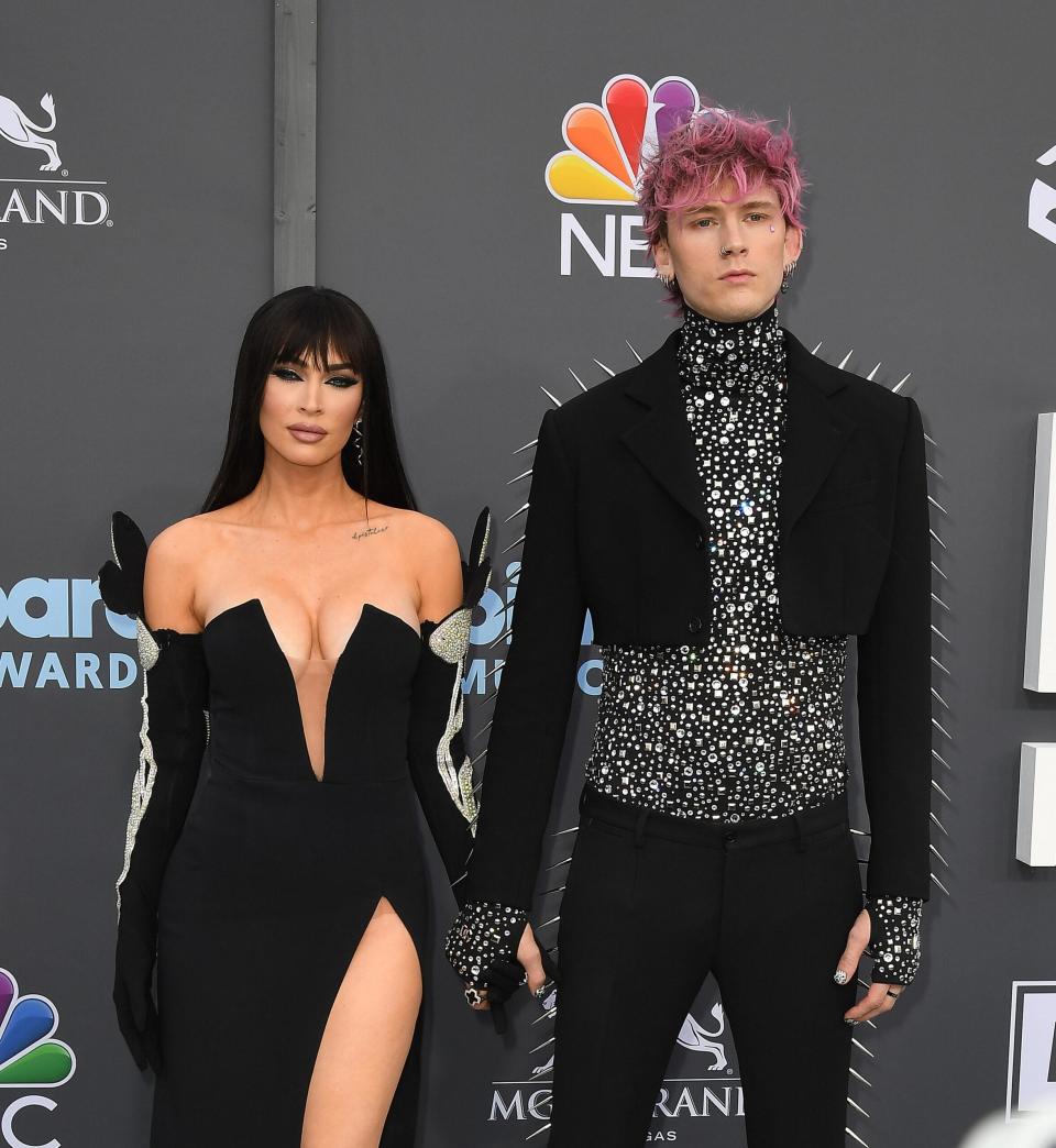 Megan Fox and Machine Gun Kelly at 2022 Billboard Music Awards