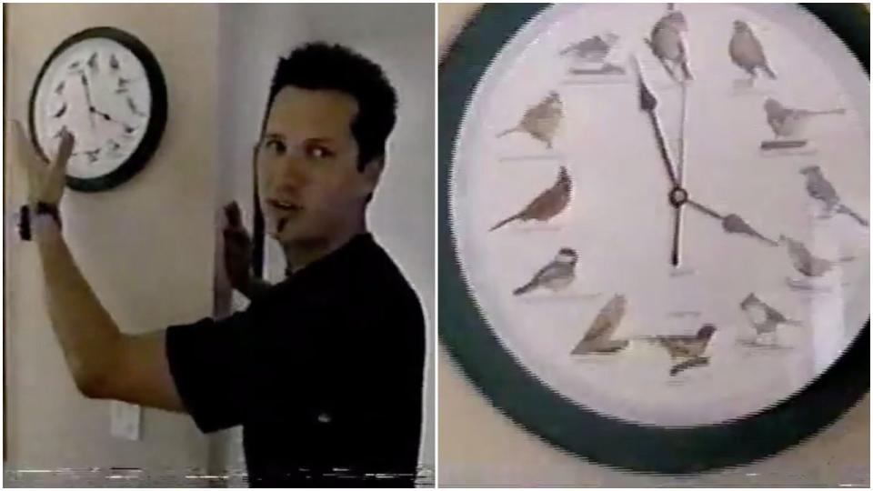 <p>The dude from Sugar Ray might not have a hot tub in the middle of his living room, but he has this bird clock that "chimes a different bird call every hour," so.</p>