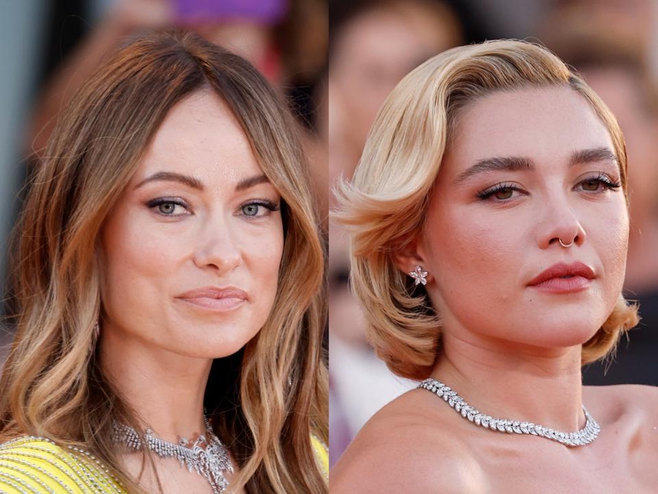 Olivia Wilde and Florence Pugh (Getty Images)