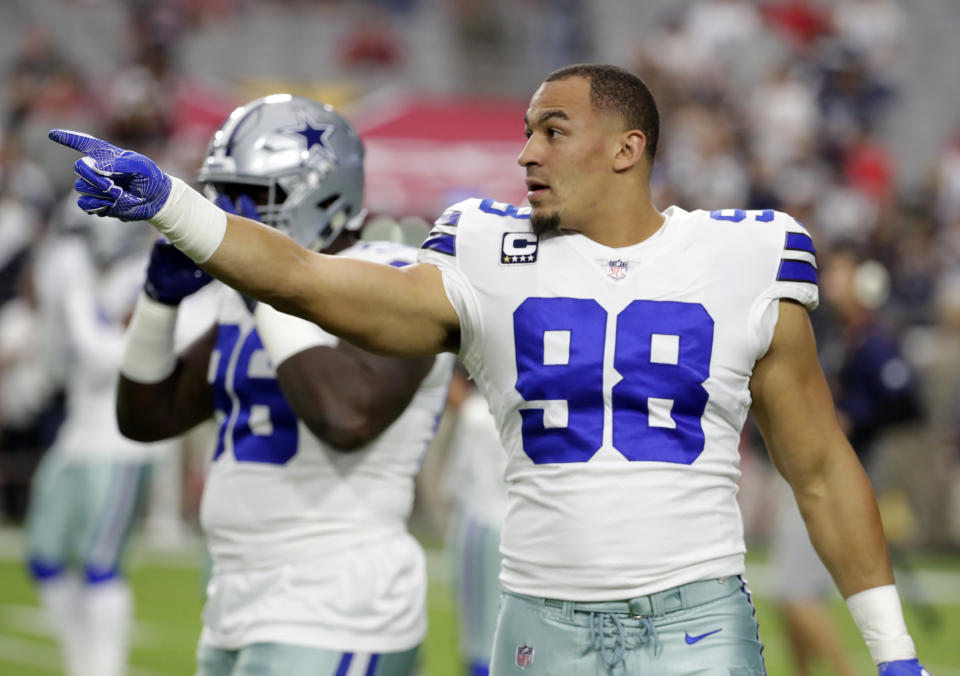 Cowboys defensive end Tyrone Crawford is mad at”Madden 19″ for giving him a gut, and to be fair, he has a point. (AP)