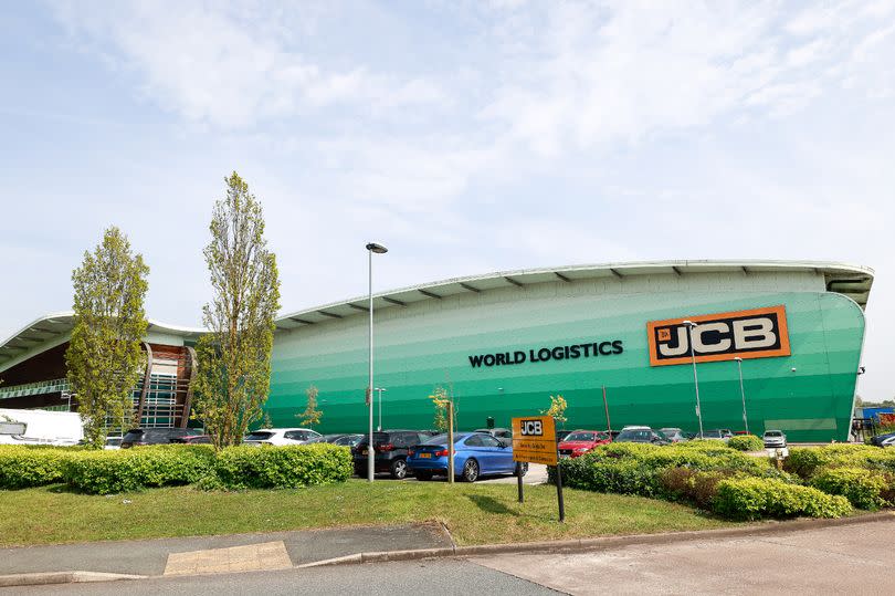 Photo of The current JCB World Logistics site