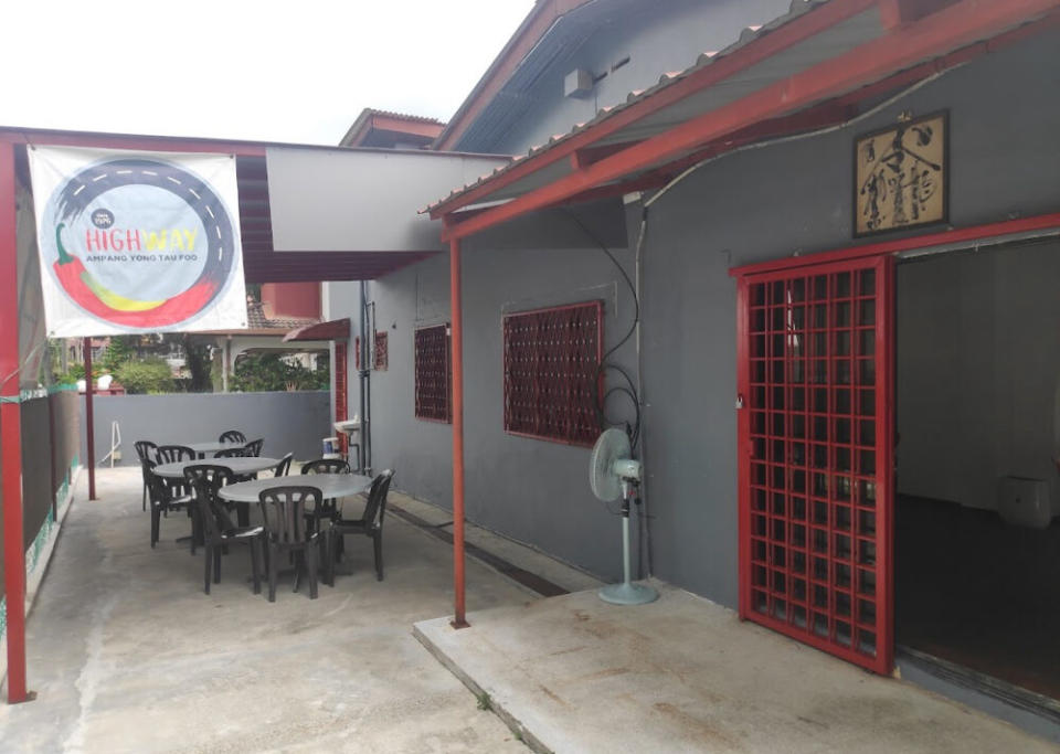 Highway Ampang Yong Tau Foo closure - Store front