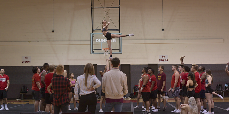 Photo credit: Navarro College Cheer Team/Netflix