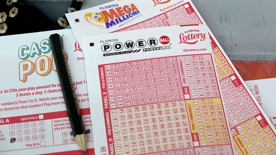 The winning numbers for an estimated 1.3 billion Powerball jackpot