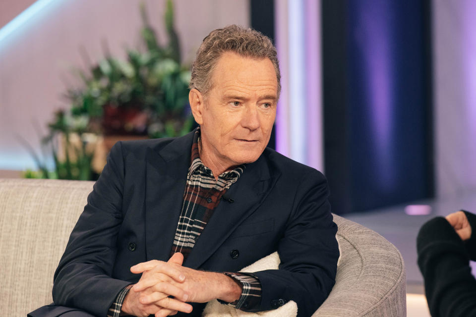 THE KELLY CLARKSON SHOW -- Episode J087 -- Pictured: Bryan Cranston -- (Photo by: Weiss Eubanks/NBCUniversal via Getty Images)