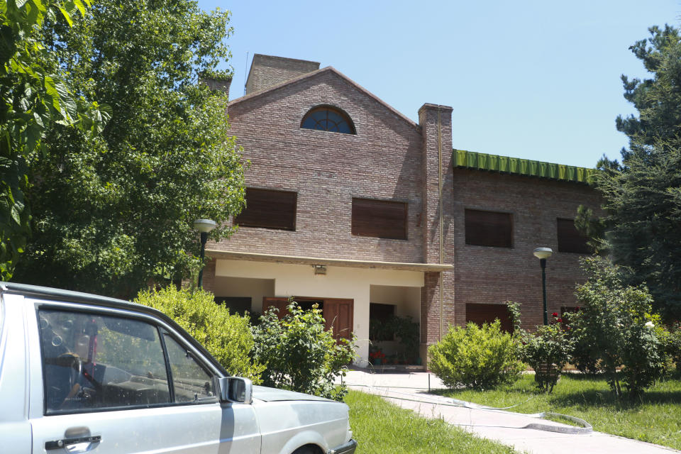 FILE - This Dec. 16, 2016 file photo shows the Antonio Provolo Institute for hearing impaired children in Lujan de Cuyo, in Argentina's Mendoza province, where at least 20 children say they were abused by priest Nicola Corradi, priest Horacio Corbacho and three other men, who were arrested in 2016. On Thursday, Sept. 6, 2018, authorities raided the same institution's Catholic-run school for youths with hearing disabilities, but this time in La Plata, as part of an investigation into alleged sexual abuse. (AP Photo/Marcelo Ruiz, File)