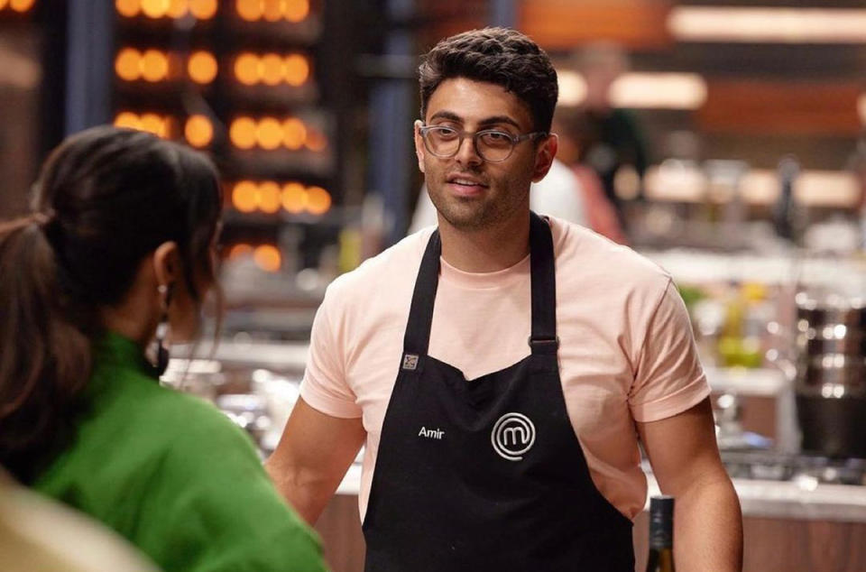 Amir said he was most surprised by the fact contestants really are cooking with just seconds to go on the clock. Photo: Ten