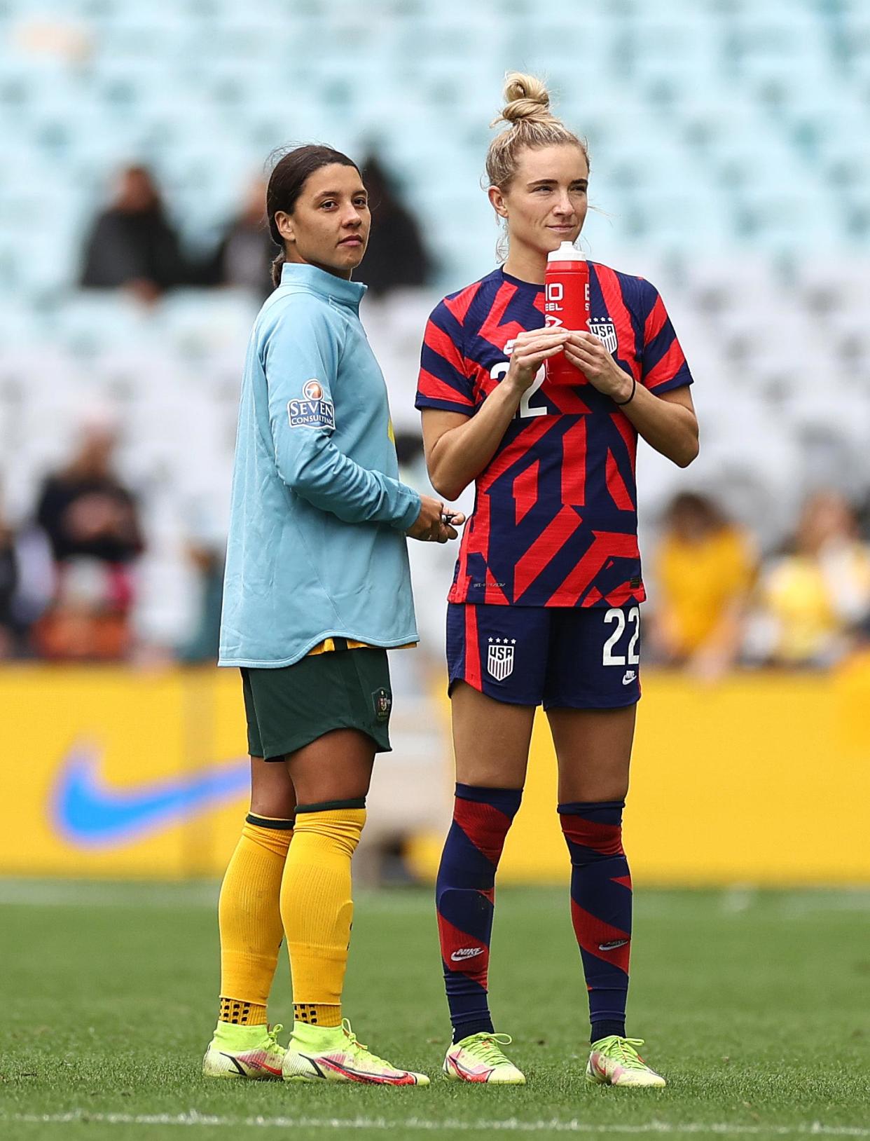 Soccer Stars Sam Kerr and Kristie Mewis Relationship Timeline 612