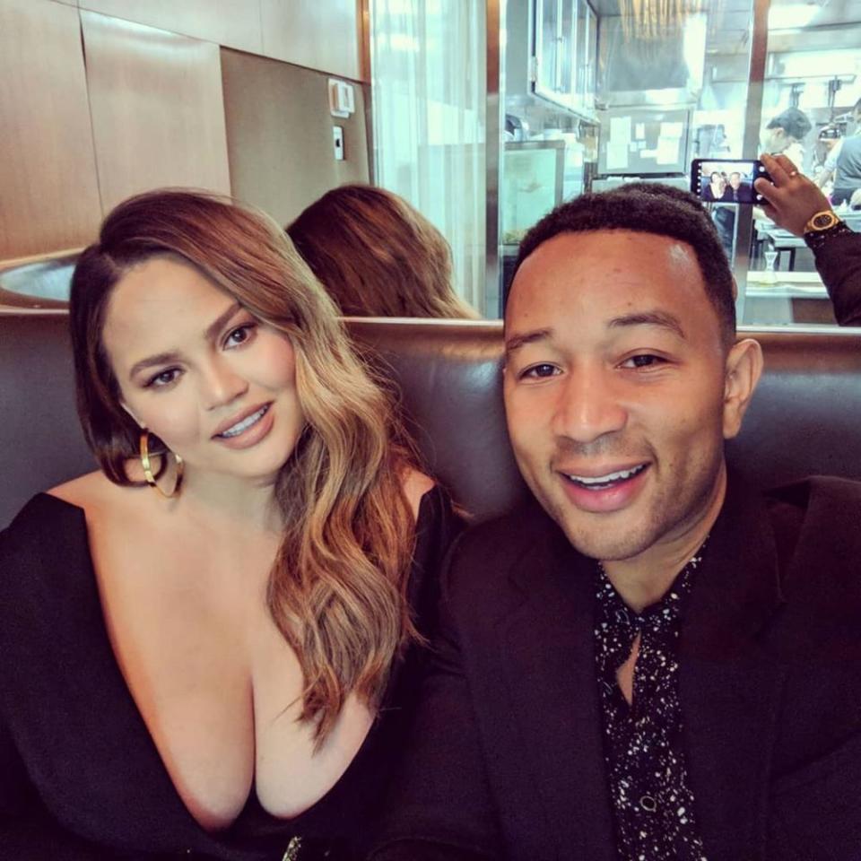 Chrissy Teigen and John Legend