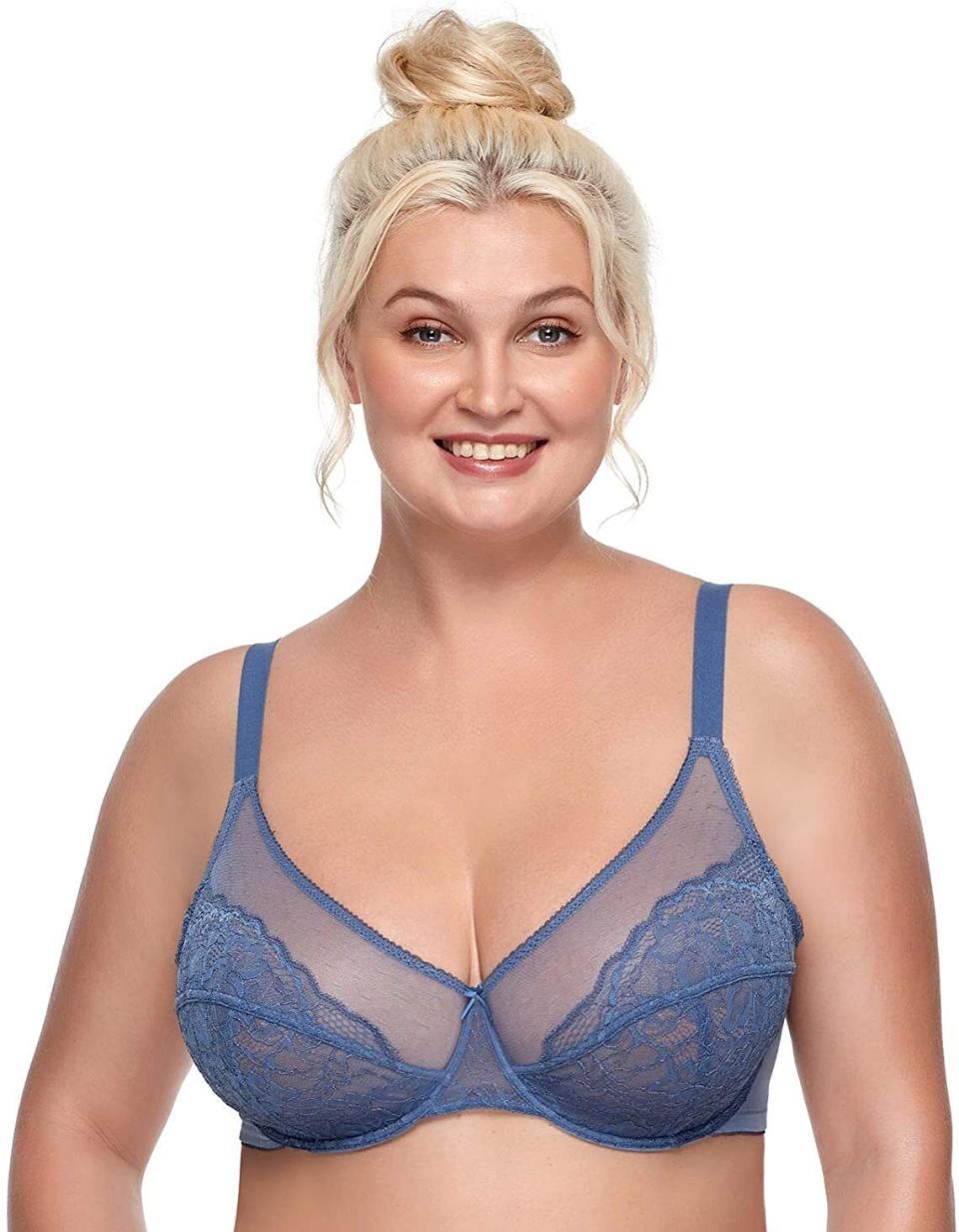 It'll always be there to offer you the support you need.<br /><br /><strong>Promising review:</strong> "Great bra, I wasn't sure how this was gonna work out since I don't buy bras online, but it turned out pretty good. Color is pretty true, sizing is also true, and I find it really comfortable because of the thick band. Doesn't dig into my armpits and doesn't ride up from behind. It's pretty light and thin, so far it's a great purchase." &mdash;<a href="https://www.amazon.com/gp/customer-reviews/R14K06TWJ2K8F0" target="_blank" rel="noopener noreferrer">Sipeish</a><br /><br /><strong>Get it from Amazon for <a href="https://www.amazon.com/dp/B086SXK6SJ" target="_blank" rel="noopener noreferrer">$17.84+</a> (available in 21 colors, and sizes 32C&ndash;44DDD).</strong>