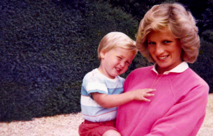 The Princes said they never saw their mother or father enough (Twitter/Kensington Palace)