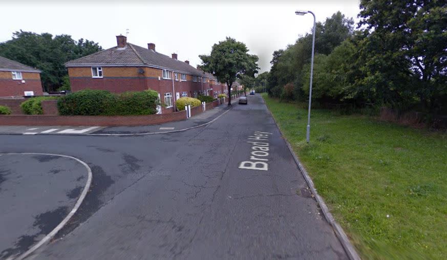 Streetview of Broad Hey, Netherton, Merseyside