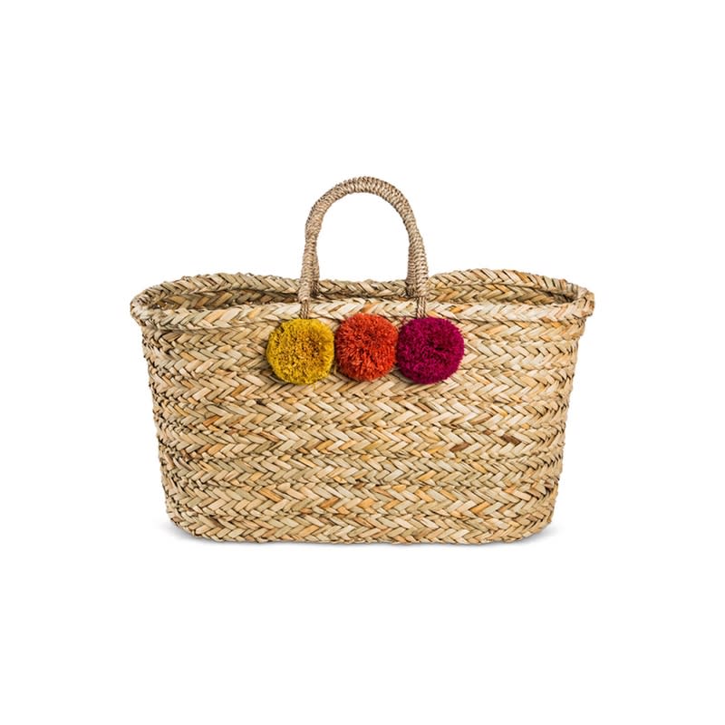 <p><a rel="nofollow noopener" href="http://rstyle.me/n/cnutgnjduw" target="_blank" data-ylk="slk:Merona Large Straw Tote Handbag;elm:context_link;itc:0;sec:content-canvas" class="link ">Merona Large Straw Tote Handbag</a>, $35</p>