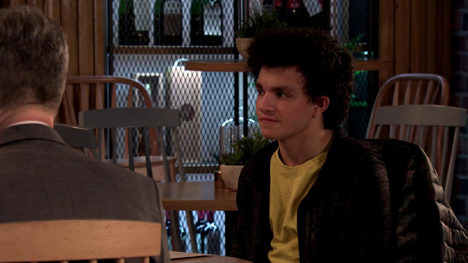 FROM ITV  STRICT EMBARGO - No Use Before  Tuesday 2nd February 2021  Coronation Street - Ep 10243  Monday 8th February 2021 - 1st Ep  . When Johnny Connor [RICHARD HAWLEY] finds out from Gary Windass [MIKEY NORTH] that Joe took an overdose in his cell heâs horrified, realising that Joeâs request for a game of pool was actually a cry for help.  Picture contact David.crook@itv.com   This photograph is (C) ITV Plc and can only be reproduced for editorial purposes directly in connection with the programme or event mentioned above, or ITV plc. Once made available by ITV plc Picture Desk, this photograph can be reproduced once only up until the transmission [TX] date and no reproduction fee will be charged. Any subsequent usage may incur a fee. This photograph must not be manipulated [excluding basic cropping] in a manner which alters the visual appearance of the person photographed deemed detrimental or inappropriate by ITV plc Picture Desk. This photograph must not be syndicated to any other company, publication or website, or permanently archived, without the express written permission of ITV Picture Desk. Full Terms and conditions are available on  www.itv.com/presscentre/itvpictures/terms
