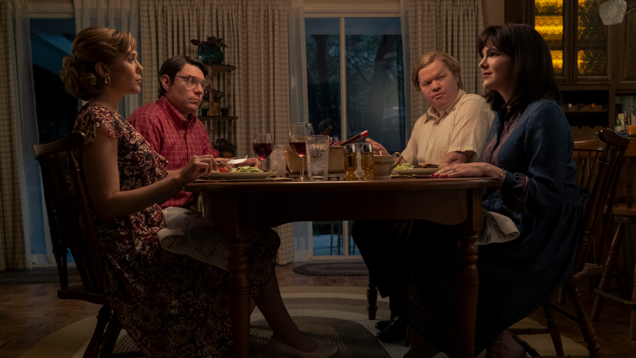 The cast of Love and Death. (Photo: Jake Giles Netter/HBO Max)