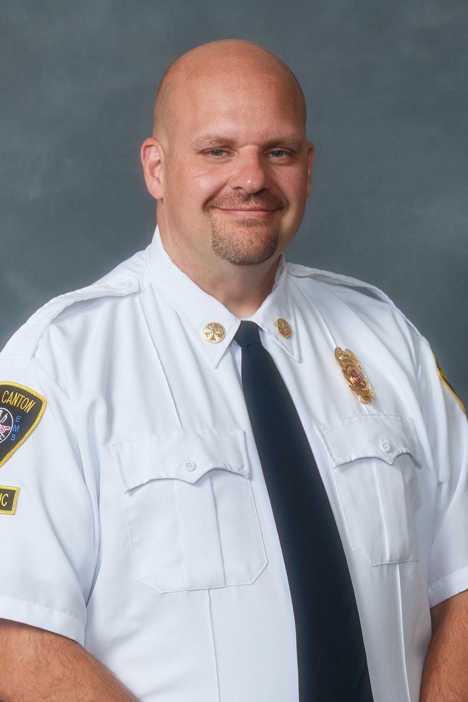 Drew Cramer, North Canton's new fire chief