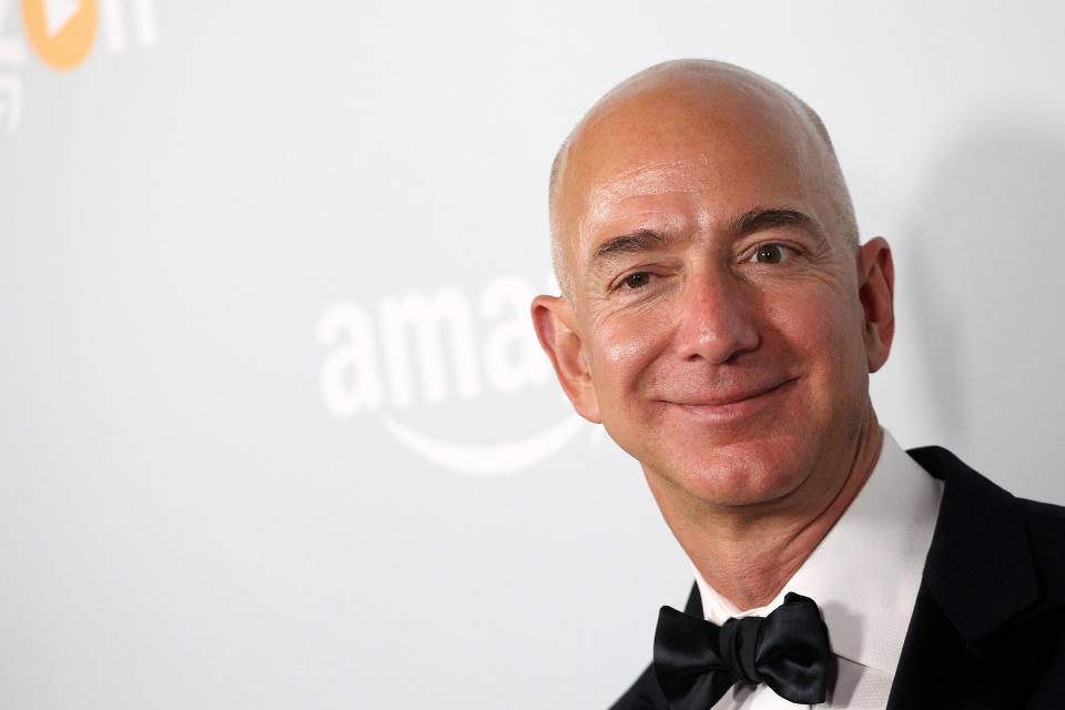 Amazon CEO Jeff Bezos.