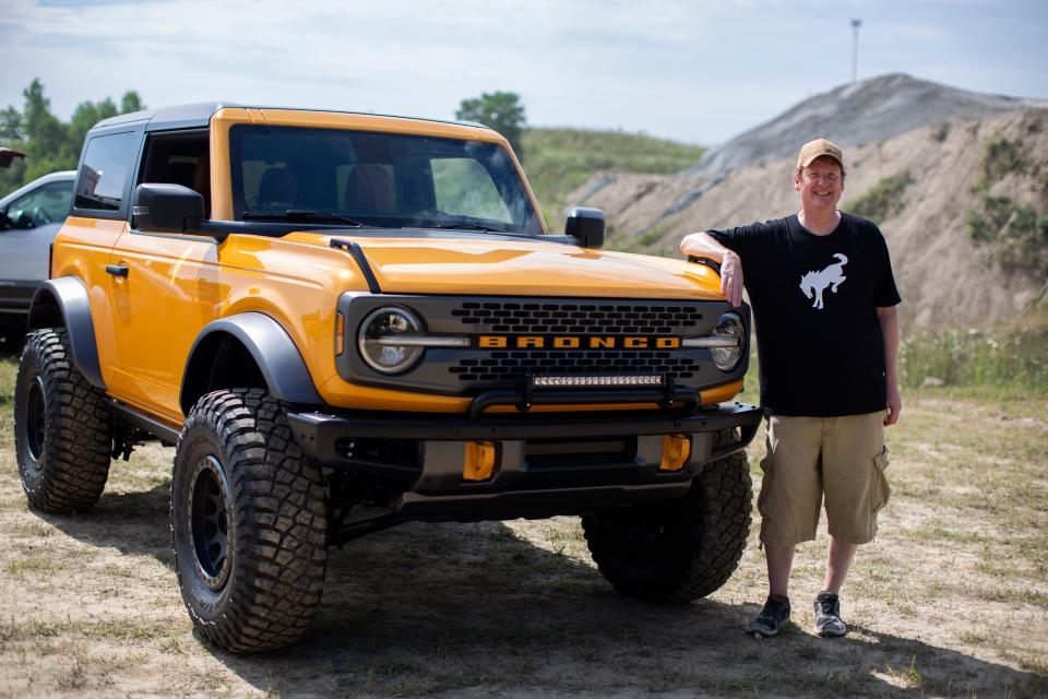 Mark Grueber, Ford Bronco marketing manager, has worked for 25 years to bring the vehicle back to the market almost since the day it went out of production on June 12, 1996. Now he's trying to get the hardtop roof issues resolved.