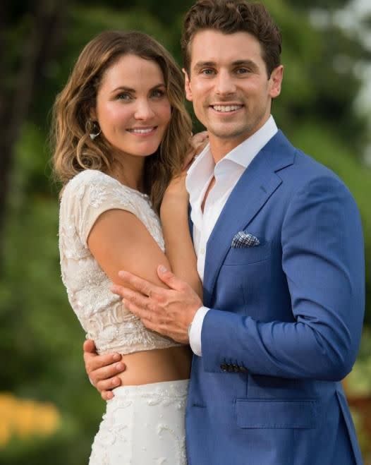 Matty J is yet to propose to Laura Byrne. Source: Channel 10