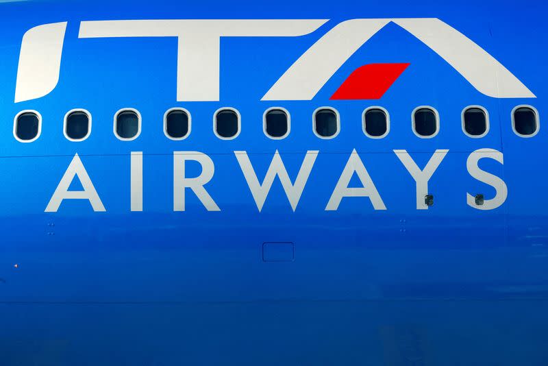 FILE PHOTO: ITA Airways presents new fleet of aircraft at Fiumicino airport