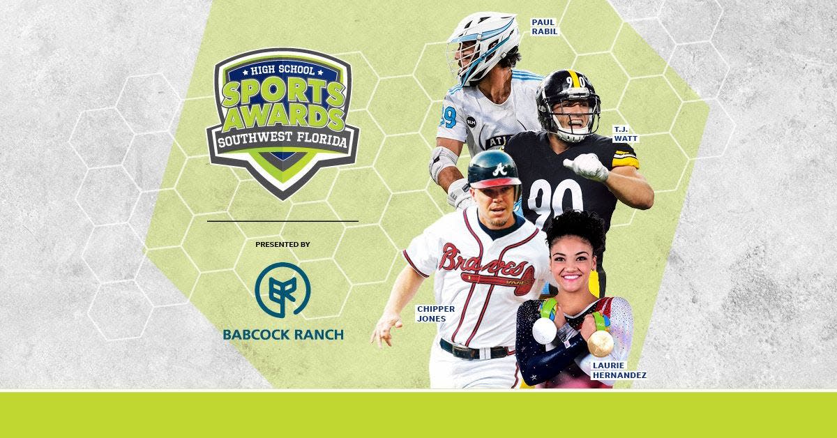 Chipper Jones, T.J. Watt, Laurie Hernandez, Paul Rabil, join the growing list of legendary athletes presenting at the Southwest Florida High School Sports Awards.