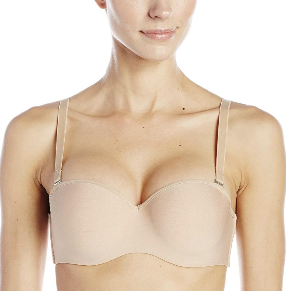 Bra Strapless Copas Preformadas con Push Up Ligero